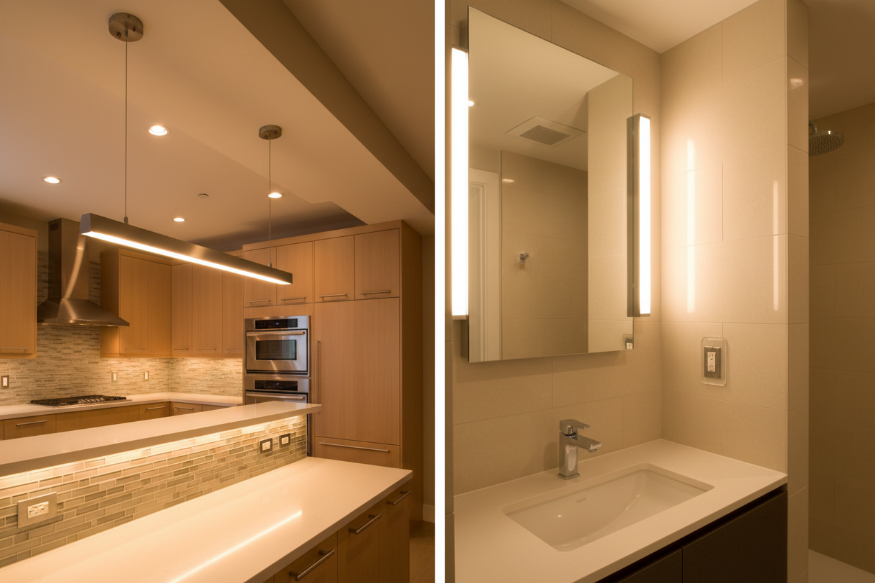 Kitchen And Bathroom Electrical Remodel Package