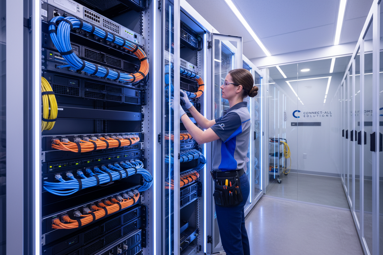 Structured Data And Voice Cabling Installation